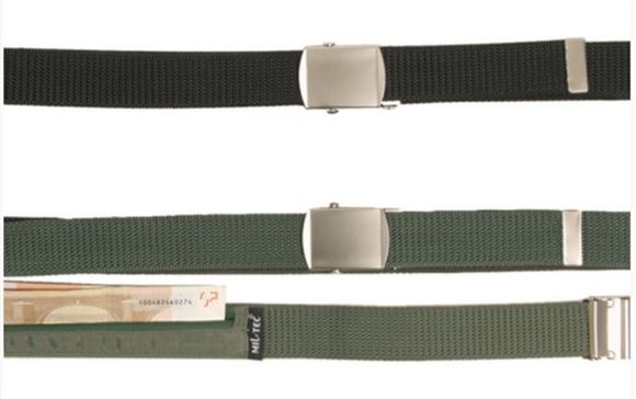 Picture of US BLACK 30 MM MONEY BELT